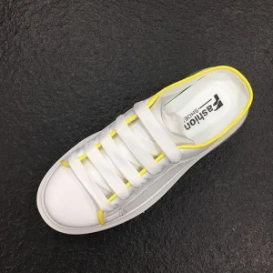 Small white shoes PU material non-slip air cushion breathable shoes