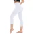 Import Women High Waist Capri Leggings Soft Stretchy Breathable Tummy Control Yoga Running Fitness Sports Cropped Pants from China