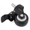black color pp swivel caaster wheel