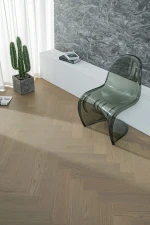 Premium Natural Wood Herringbone Flooring for Elegant Interiors
