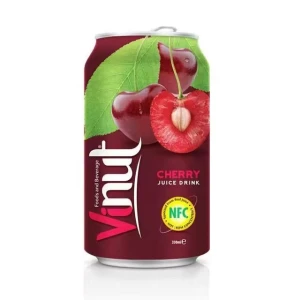 330ml VINUT Cherry Juice Drink manufacturer Customized packaging Private Label ODM OEM Service from Vietnam