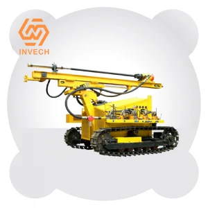 Invech Hot Sold Portable Hydraulic Crawler Deep Rock Mine Drilling Rig Drilling Machine Rotary Drilling