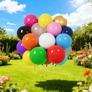 36-Inch Giant Balloons of Large Latex Balloons Ideal for Wedding, Birthday, Christmas and Halloween Party Decorations