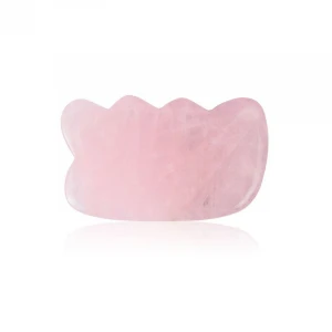 YLELY - Factory Price Pink Rose Quartz Gua Sha Kit Wholesale Comb
