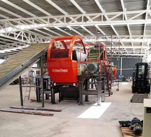 Waste Tire Recycling Line from Yuxi Machinery