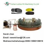 Fully Automatic PU shoe insole foaming machine pu gel insole rotary production line