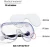 Import Clear Safety Goggles Anti-fog Transparent Safety Glasses UV Protection Goggle Over Glasses Goggles for Men, Women & Youth, Adjustable Temple from China