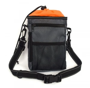 Portable pet snack bag for walking dog snack bag training bag