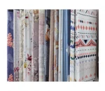 China supply microfiber material woven pigment bedding sheet printed hometextile polyester fabric for bedding
