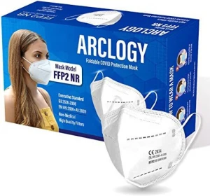 Buy Well Certified 5 layer respiratory face mask without exhalation valve - Blue