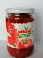 Food products, canned vegetables sauce