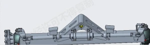 10B Non-Driven Steering Axle – High-Strength Hydraulic Replacement for Forage Harvesters