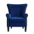 Import velvet sofa fabric with a wood legs A03BLU from China