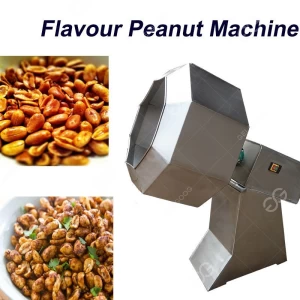 Octagonal type Semi-automatic Stainless Steel  flavour Peanut Machine