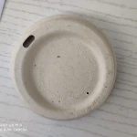 Eco-friendly sugarcane bagasse fiber pulp paper cup lids