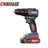 Brushless 2-speed lithium impact drill cordless battery heavy duty 20-cid13