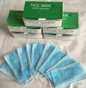 Buy Disposable 3ply Non Woven Breathing face shield Face Mask