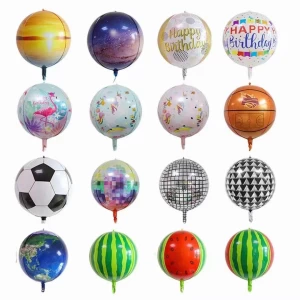 Round Colorful Balloons Series