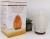 Import Natural Himalayan Glow White Salt Lamp - Night Light with Neem Wooden Base from Taiwan