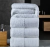 Luxury 5-Star 100% Cotton Jacquard Exquisite Embroidery White Hotel Towel Set