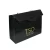 Import CARDBOARD black paper bags with handle from China