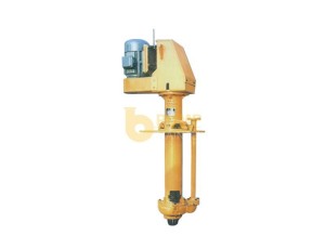 Submerged vertical Slurry Pump used to transport abrasive﻿