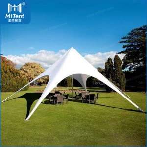 Outdoor Tent Single Top Star Marquee Tent Trade Show Display Marquee