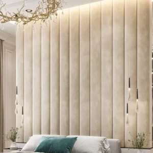 Hot Luxury Soft Headboard Decorative Upholstered Wall Panels For Bedroom