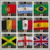 Football fan atmosphere No. 8 hand-waving flag-bearer waves the colored flag Sports flags Fan capes flag shawl