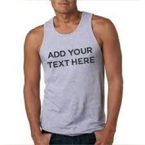 Cotton mens fitness tank top vest custom summer muscle bodybuilding gym workout tank top for men