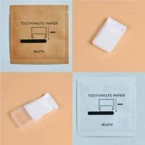 Toothpaste Paper Pocket Toothpaste Wholesale and Bulking Product