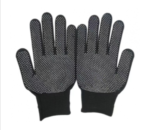 PVC Beaded Non-slip Gloves safety gloves OEM China Factory Direct Gloves