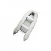 New Brand Water Fun PVC Fabric Heavy Duty Bottom Inflatable Double Seats Fishing Boats For Family with Fabric Bottom