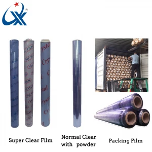 0.9 wholesale high-quality laminating transparent soft plastic clear pvc film roll packing mattress covered plastic packing roll