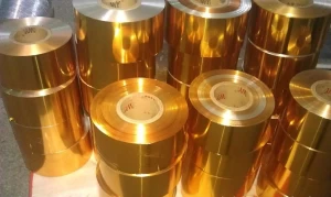 8011 golden aluminium foil for chocolate coins wrapping