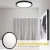 Import 0.94 Slim 12 Inch 24W 3200LM LED Flush Mount Ceiling Light Black Surfaced Mounted Modern Ceiling Lighting Fixture from China