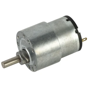 6-24V DC Gear Motor with 37mm Diameter Low Noise for Towel Dispensers