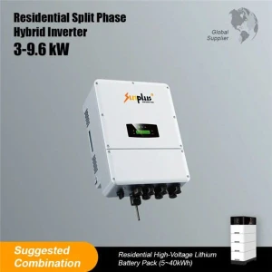 Buy 3-9.6kw Split Phase Hybrid Inverter from Shanghai Sunplus New ...