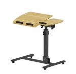 Mobile Beside Bed Desk with Locking Caster Wheels
