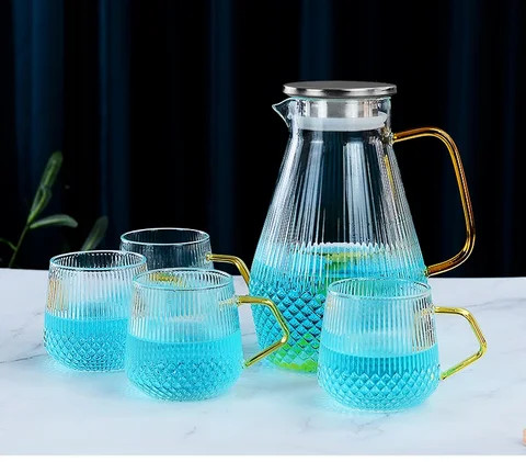 Buy 1500ml Custom High Borosilicate Glass Teapot In Classic Design ...