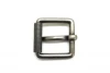 1-1/2" Standard Leather Belt Buckle Zinc alloy material buckle with Roller, Antique Nickel belt buckle
