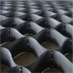 1.0-1.7mm Hdpe geocell driveway geocell Black/Yellow/Green/White  Textured HDPE Geocell Cellular Filling System
