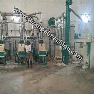 10-30TPD industrial flour mill corn mill machine for sale ghana mealie meal making machine