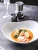 Import 10-inch creative irregular  Ceramic white soup bowl ceramic bowl irregular white noodle bowl from China