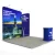 Import 10 X 10 32mm Aluminum Tube Tension Fabric Trade Show Booth Pillow Case Backdrop Stand Exhibition Booth from China