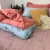Import 100%  Linen Cotton Embroidery Quilting Bedspread Quilt King Size Quilted Plain Bedspread from China