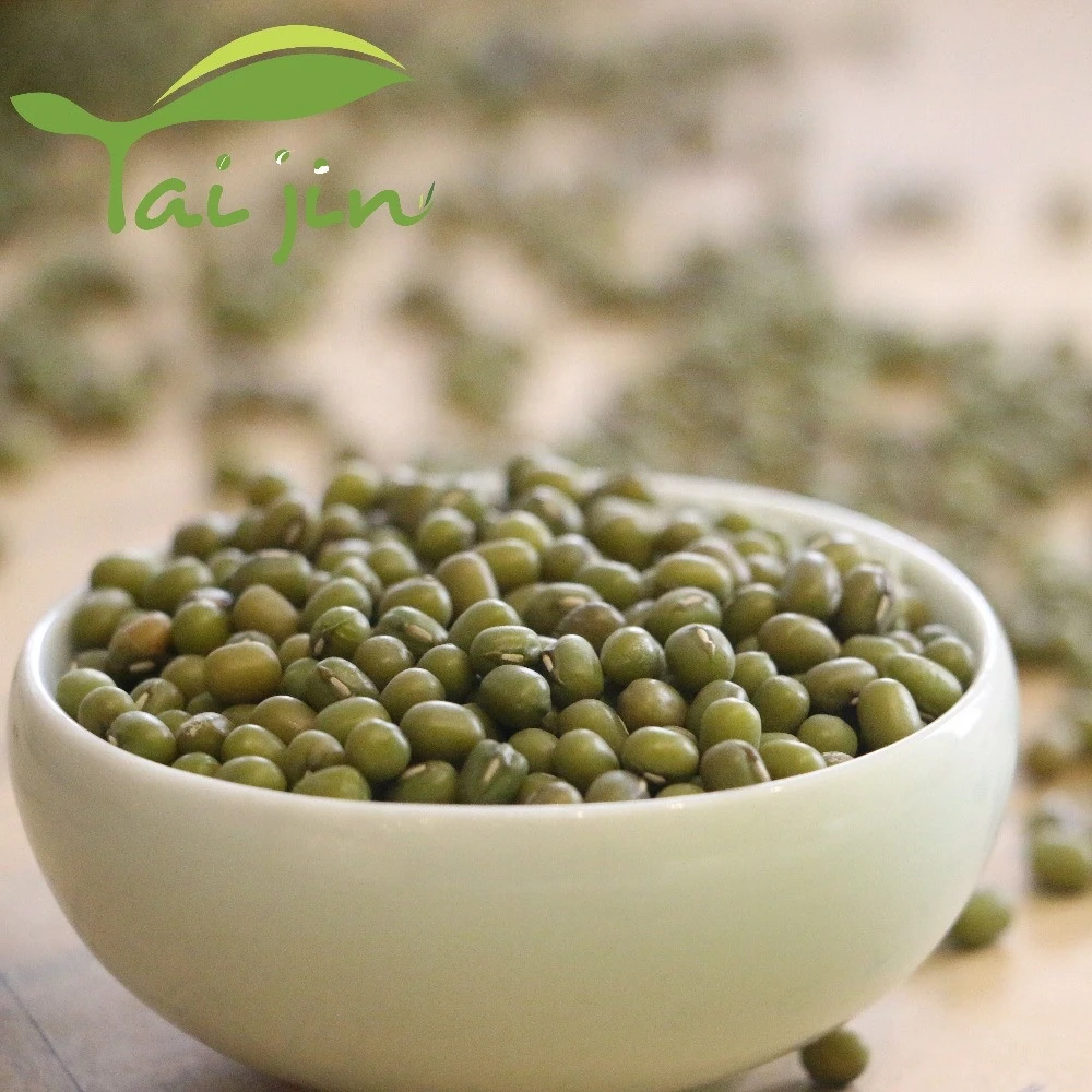 100% Natural Organic Polished Green Mung Bean For Sprouts