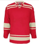 100% polyester sublimation printing ice hockey jersey