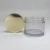 100ml clear wholesale PETG plastic jar with lid