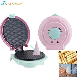 110v 220v Waffle Ice Cream Cone Fries Stick Maker Round Sandwich Electric Roaster Oven Stove Electric Home Hotplate Pastry